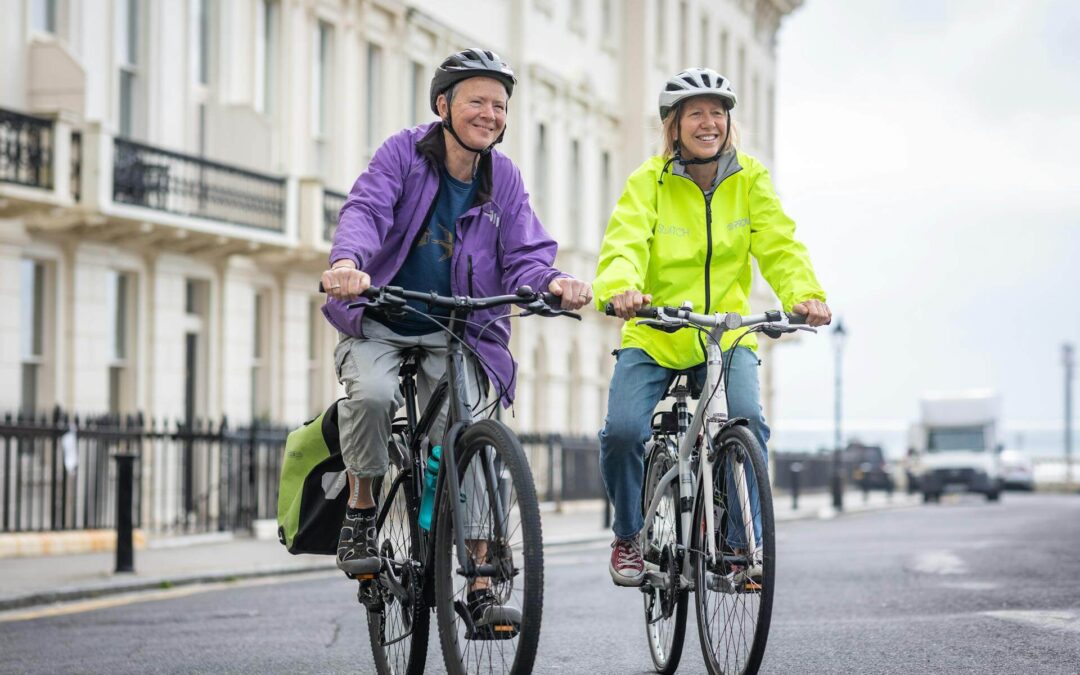 Cykel för äldre – säker cykling med GPS