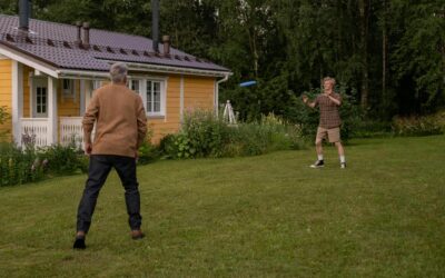 GPS-klocka för äldre på landsbygden